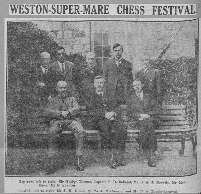 1924 West of England Congress, at Weston