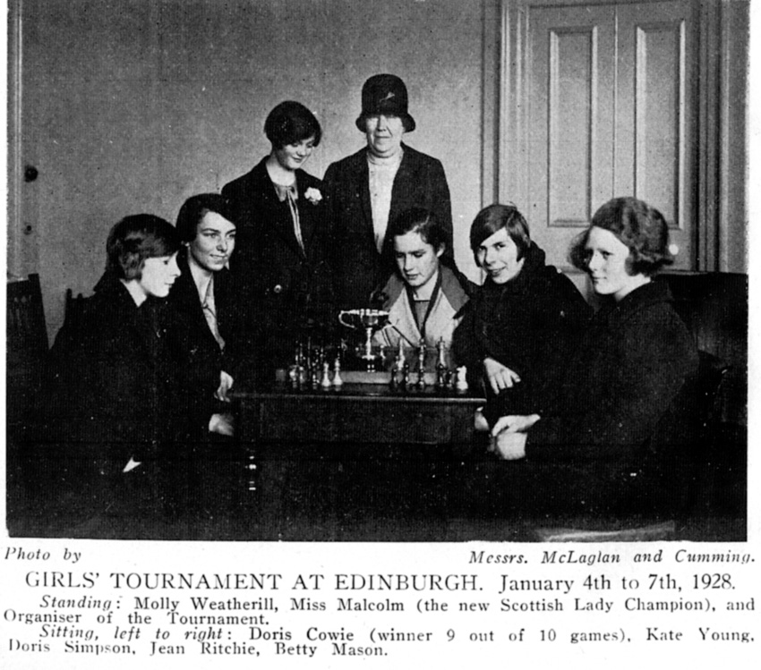 1928 Scottish Girls Chess Championship