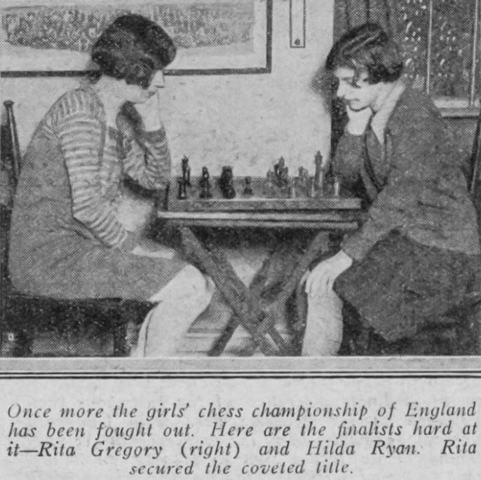 1930 Rita Gregory vs Hilda Ryan play-off