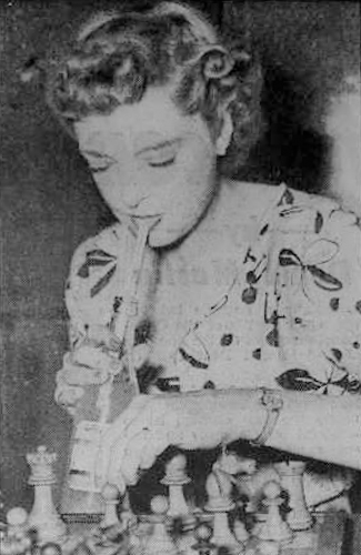 1953 photo of Dody Bourdillon (1918-68)