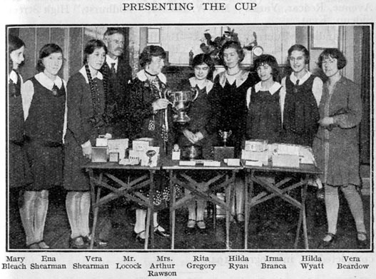 Girls' Chess in the 1930s